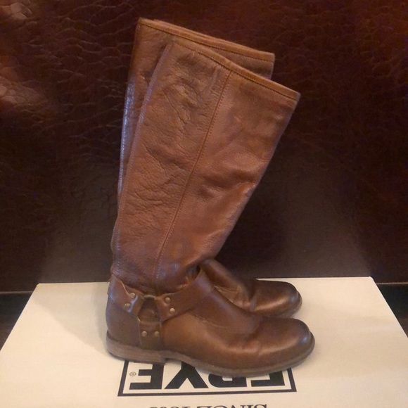 Frye Phillip harness riding boot 6.5 - Picture 2 of 5